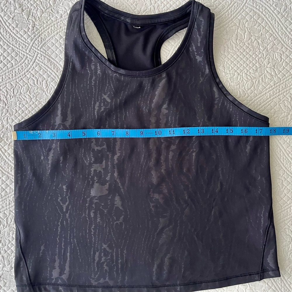 Source Unknown Charcoal Crop Top